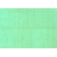 thumbnail image 1 of Ahgly Company Indoor Rectangle Solid Turquoise Blue Modern Area Rugs, 3' x 5', 1 of 4