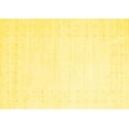 thumbnail image 1 of Ahgly Company Indoor Rectangle Solid Yellow Modern Area Rugs, 5' x 7', 1 of 4