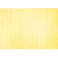 thumbnail image 1 of Ahgly Company Indoor Rectangle Solid Yellow Modern Area Rugs, 6' x 9', 1 of 4