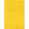 thumbnail image 1 of Ahgly Company Indoor Rectangle Solid Yellow Modern Area Rugs, 6' x 9', 1 of 4