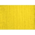 thumbnail image 1 of Ahgly Company Indoor Rectangle Solid Yellow Modern Area Rugs, 8' x 10', 1 of 4