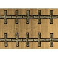thumbnail image 1 of Ahgly Company Indoor Rectangle Southwestern Brown Country Area Rugs, 2' x 5', 1 of 4