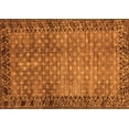 thumbnail image 1 of Ahgly Company Indoor Rectangle Southwestern Orange Country Area Rugs, 2' x 5', 1 of 4