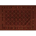 thumbnail image 1 of Ahgly Company Indoor Rectangle Southwestern Orange Country Area Rugs, 2' x 5', 1 of 1