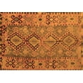 thumbnail image 1 of Ahgly Company Indoor Rectangle Southwestern Orange Country Area Rugs, 7' x 10', 1 of 1