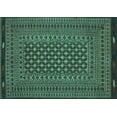 thumbnail image 1 of Ahgly Company Indoor Rectangle Southwestern Turquoise Blue Country Area Rugs, 5' x 8', 1 of 4