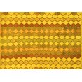 thumbnail image 1 of Ahgly Company Indoor Rectangle Southwestern Yellow Country Area Rugs, 8' x 10', 1 of 4