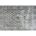 thumbnail image 1 of Ahgly Company Indoor Rectangle Traditional Alien Gray Area Rugs, 2' x 5', 1 of 6