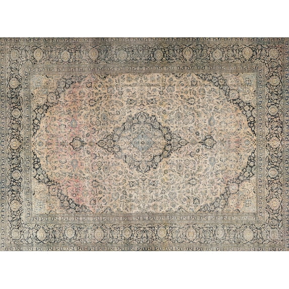 Ahgly Company Indoor Rectangle Traditional Brown Persian Area Rugs, 2' x 4'
