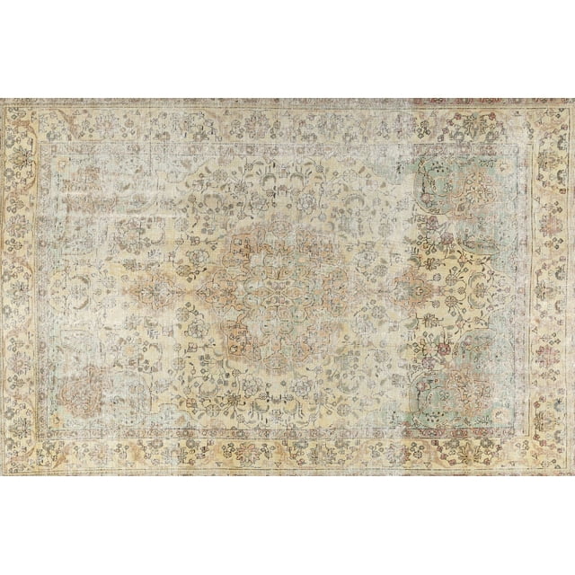 Ahgly Company Indoor Rectangle Traditional Camel Brown Area Rugs, 3' x 5'