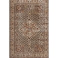 thumbnail image 1 of Ahgly Company Indoor Rectangle Traditional Camel Brown Persian Area Rugs, 4' x 6', 1 of 6