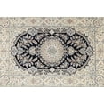 thumbnail image 1 of Ahgly Company Indoor Rectangle Traditional Carbon Gray Area Rugs, 2' x 3', 1 of 6