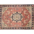 thumbnail image 1 of Ahgly Company Indoor Rectangle Traditional Chestnut Brown Persian Area Rugs, 2' x 5', 1 of 6