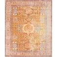 thumbnail image 1 of Ahgly Company Indoor Rectangle Traditional Construction Cone Orange Area Rugs, 8' x 10', 1 of 6