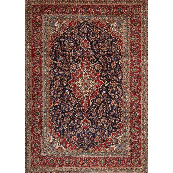 Ahgly Company Indoor Rectangle Traditional Dark Almond Brown Area Rugs, 5' x 8'