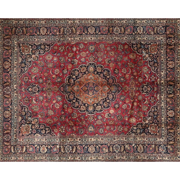 Ahgly Company Indoor Rectangle Traditional Dark Almond Brown Area Rugs, 5' x 8'