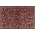 thumbnail image 1 of Ahgly Company Indoor Rectangle Traditional Dark Almond Brown Area Rugs, 6' x 9', 1 of 6