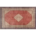 thumbnail image 1 of Ahgly Company Indoor Rectangle Traditional Fire Brick Red Area Rugs, 2' x 3', 1 of 6