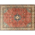 thumbnail image 1 of Ahgly Company Indoor Rectangle Traditional Fire Brick Red Area Rugs, 5' x 7', 1 of 6