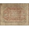 thumbnail image 1 of Ahgly Company Indoor Rectangle Traditional Petra Gold Brown Area Rugs, 2' x 5', 1 of 6