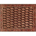 thumbnail image 1 of Ahgly Company Indoor Rectangle Traditional Saffron Red Area Rugs, 7' x 10', 1 of 6