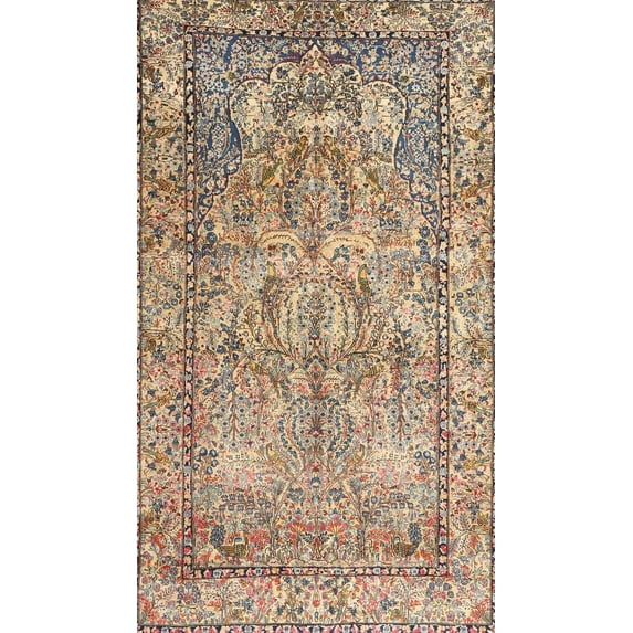 Ahgly Company Indoor Rectangle Traditional Sienna Brown Area Rugs, 2' x 3'
