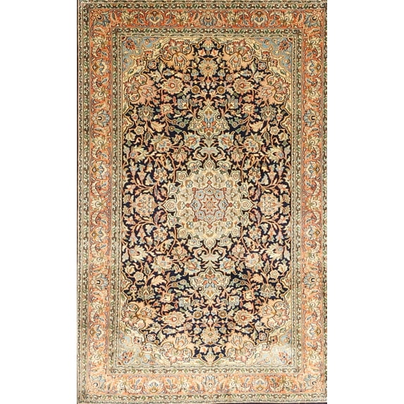 Ahgly Company Indoor Rectangle Traditional Sienna Brown Area Rugs, 2' x 4'