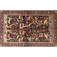 thumbnail image 1 of Ahgly Company Indoor Rectangle Traditional Tiger Orange Brown Area Rugs, 2' x 4', 1 of 6