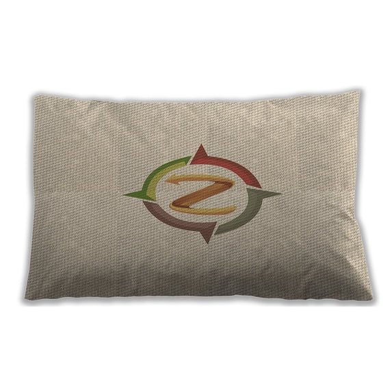 Ahgly Company Indoor Rectangular Contemporary Lumbar Throw Pillow, 13 inch by 19 inch