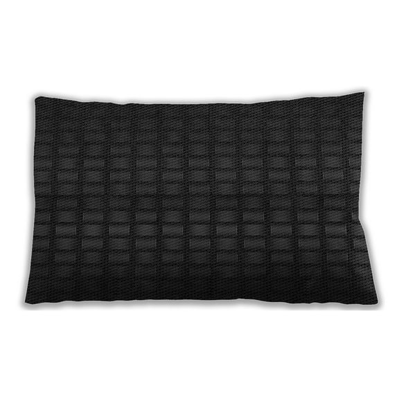 Ahgly Company Indoor Rectangular Contemporary Lumbar Throw Pillow, 13 inch by 19 inch