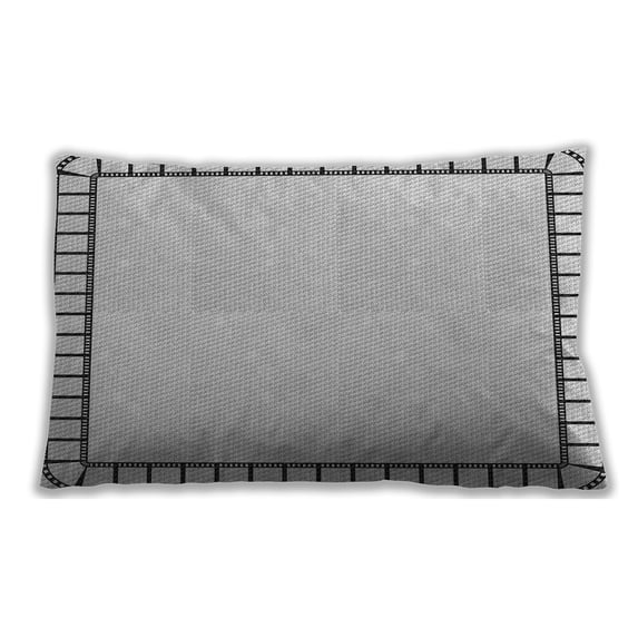 Ahgly Company Indoor Rectangular Patterned Lumbar Throw Pillow, 13 inch by 19 inch