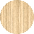 thumbnail image 1 of Ahgly Company Indoor Round Abstract Brown Contemporary Area Rugs, 3' Round, 1 of 4