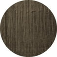 thumbnail image 1 of Ahgly Company Indoor Round Abstract Brown Contemporary Area Rugs, 6' Round, 1 of 4
