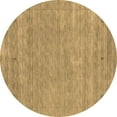 thumbnail image 1 of Ahgly Company Indoor Round Abstract Brown Contemporary Area Rugs, 6' Round, 1 of 4