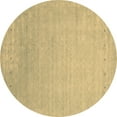 thumbnail image 1 of Ahgly Company Indoor Round Abstract Brown Contemporary Area Rugs, 8' Round, 1 of 4