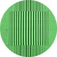 thumbnail image 1 of Ahgly Company Indoor Round Abstract Emerald Green Contemporary Area Rugs, 5' Round, 1 of 4