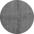 thumbnail image 1 of Ahgly Company Indoor Round Abstract Gray Contemporary Area Rugs, 5' Round, 1 of 1