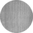 thumbnail image 1 of Ahgly Company Indoor Round Abstract Gray Contemporary Area Rugs, 8' Round, 1 of 1