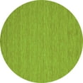 thumbnail image 1 of Ahgly Company Indoor Round Abstract Green Contemporary Area Rugs, 3' Round, 1 of 1