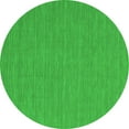 thumbnail image 1 of Ahgly Company Indoor Round Abstract Green Contemporary Area Rugs, 4' Round, 1 of 1