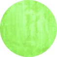 thumbnail image 1 of Ahgly Company Indoor Round Abstract Green Contemporary Area Rugs, 5' Round, 1 of 1