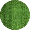 thumbnail image 1 of Ahgly Company Indoor Round Abstract Green Modern Area Rugs, 8' Round, 1 of 4