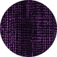 thumbnail image 1 of Ahgly Company Indoor Round Abstract Pink Modern Area Rugs, 8' Round, 1 of 4