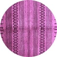 thumbnail image 1 of Ahgly Company Indoor Round Abstract Purple Modern Area Rugs, 3' Round, 1 of 4