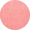 thumbnail image 1 of Ahgly Company Indoor Round Abstract Red Contemporary Area Rugs, 3' Round, 1 of 4