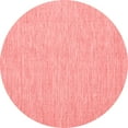 thumbnail image 1 of Ahgly Company Indoor Round Abstract Red Contemporary Area Rugs, 5' Round, 1 of 4