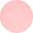 thumbnail image 1 of Ahgly Company Indoor Round Abstract Red Contemporary Area Rugs, 6' Round, 1 of 4
