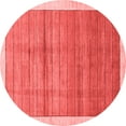 thumbnail image 1 of Ahgly Company Indoor Round Abstract Red Modern Area Rugs, 8' Round, 1 of 4