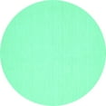 thumbnail image 1 of Ahgly Company Indoor Round Abstract Turquoise Blue Contemporary Area Rugs, 5' Round, 1 of 4