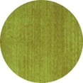 thumbnail image 1 of Ahgly Company Indoor Round Abstract Turquoise Blue Contemporary Area Rugs, 6' Round, 1 of 4